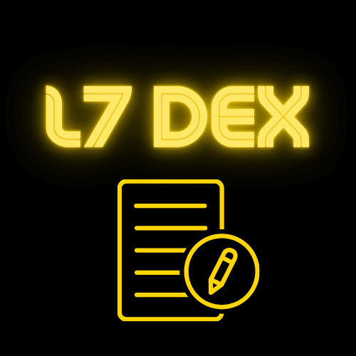 L7 DEX Anmeldung - L7DEX crypto NFT