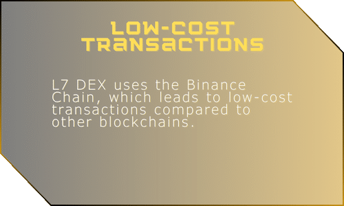 L7 DEX Low-cost transactions - L7DEX crypto NFT